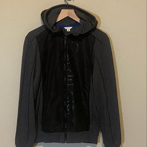 Calvin Klein Gray Men's Zip-Up Jumper Hoodie
